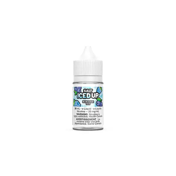 BLUE RAZZ ICE BY ICED UP SALT NIC - 30ML