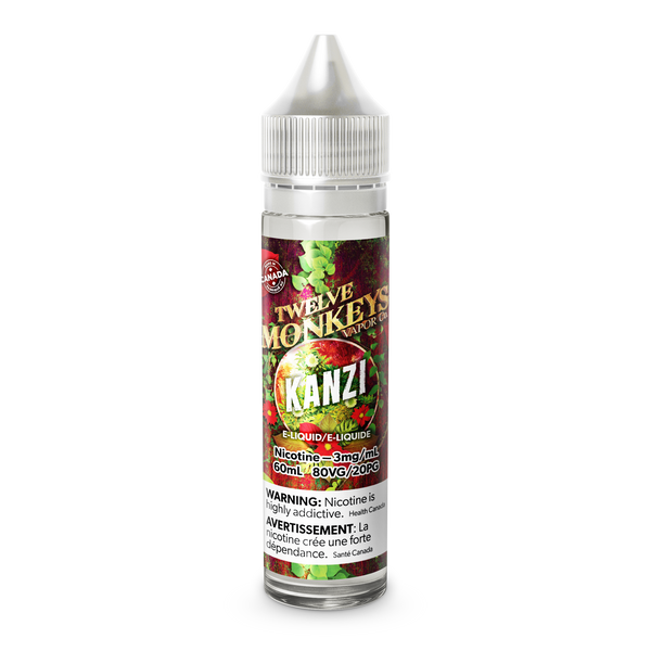 KANZI E-LIQUID BY 12 MONKEYS - 60ML