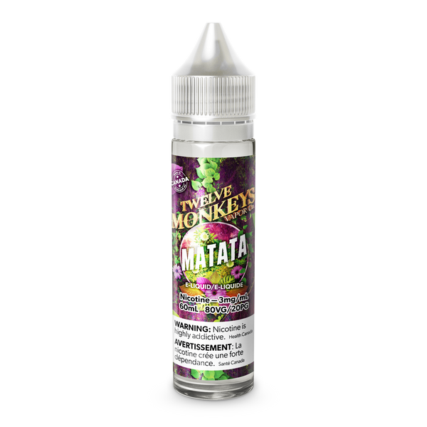 MATATA E-LIQUID BY 12 MONKEYS - 60ML