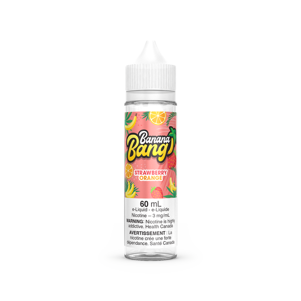 STRAWBERRY ORANGE BY BANANA BANG E-LIQUID - 60ML