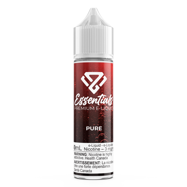 PURE BY ESSENTIALS PREMIUM E-LIQUID - 60ML