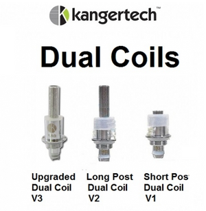 KangerTech Dual Coil Replacements (5-pack) - LifestylE Cig Eliquids
