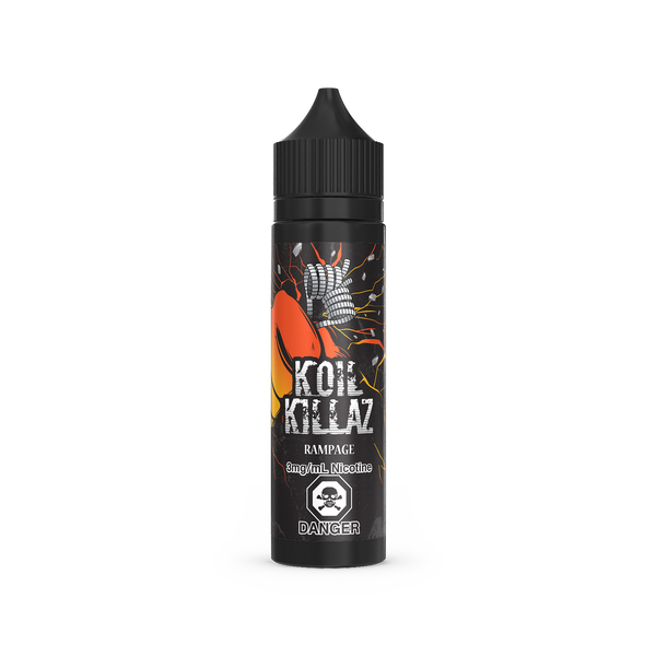 RAMPAGE BY KOIL KILLAZ 60ML ELIQUID - LifestylE Cig Eliquids