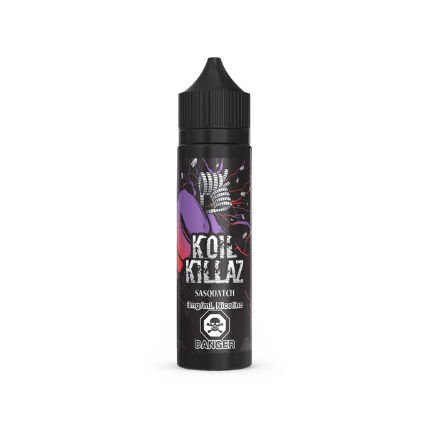 SASQUATCH BY KOIL KILLAZ 60ML ELIQUID - LifestylE Cig Eliquids