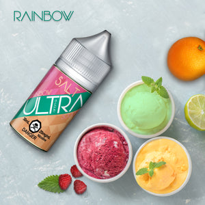 RAINBOW SORBET SALT NIC BY ULTRA SCOOPS - 30ML