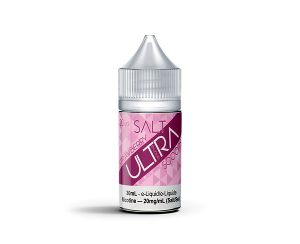 STRAWBERRY SORBET SALT NIC BY ULTRA SCOOPS - 30ML