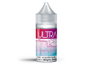 STRAWBERRY SCOOPS ICE BY ULTRA SCOOPS SALT NIC - 30ML
