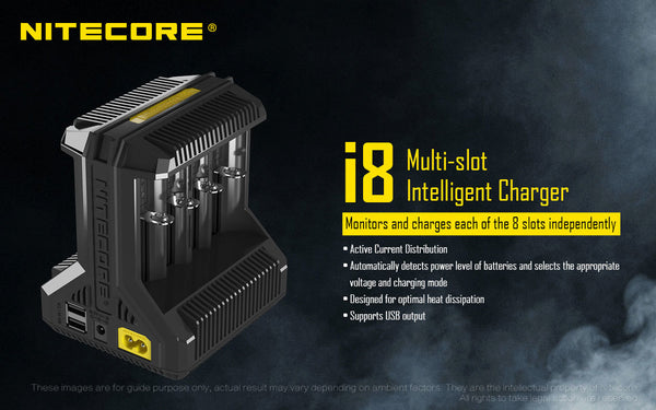 NITECORE i8 Charger - LifestylE Cig Eliquids