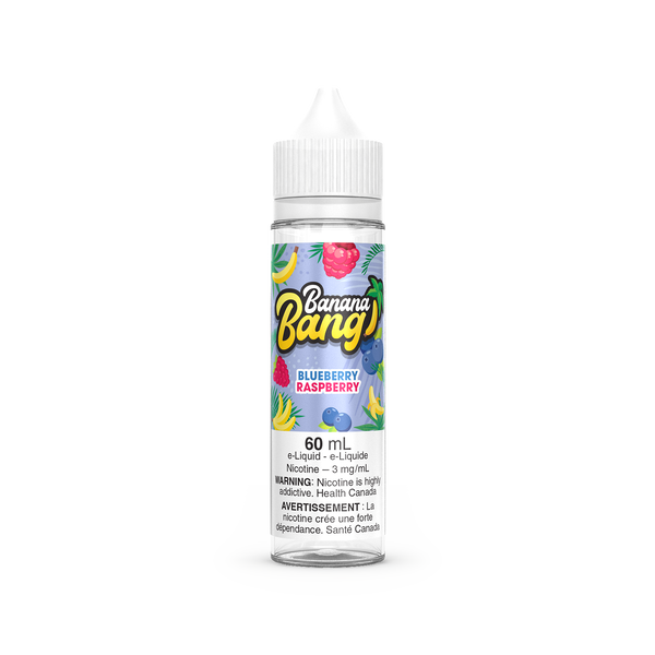 BLUEBERRY RASPBERRY BY BANANA BANG E-LIQUID - 60ML