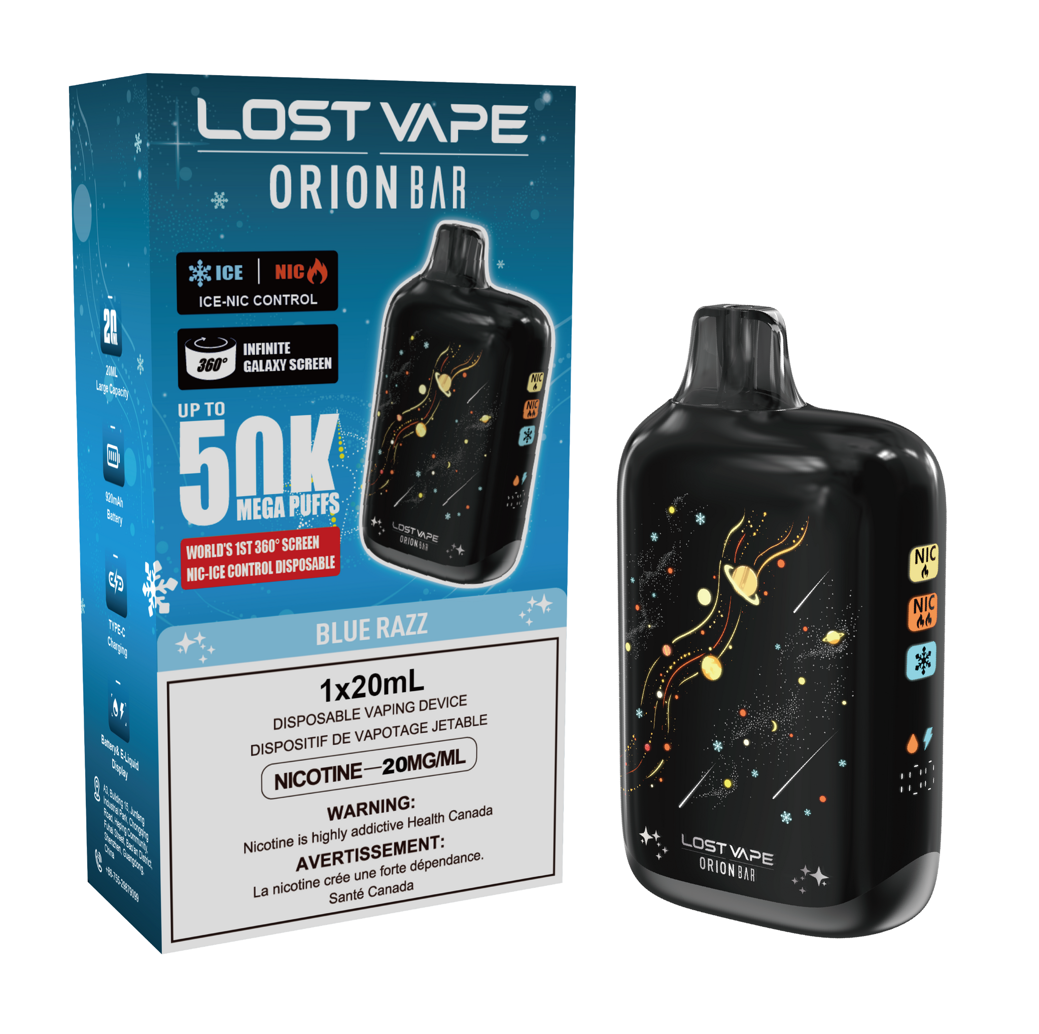 LOST VAPE ORION DISPOSABLE - LifestylE Cig LOST VAPE ORION DISPOSABLE - LifestylE Cig