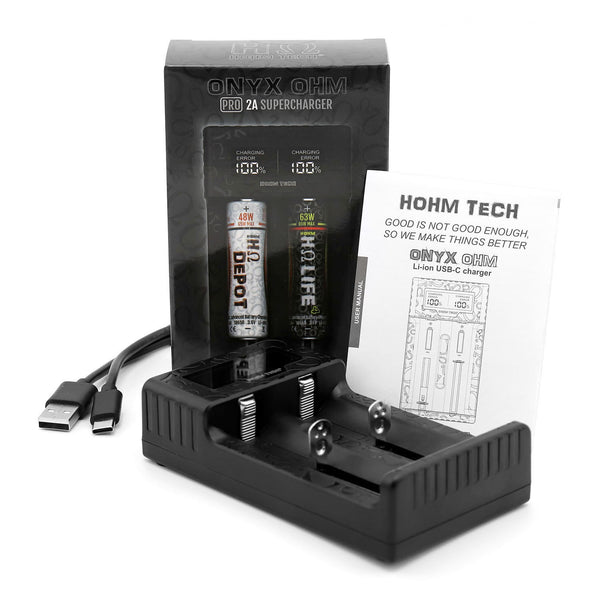 ONYX REAL TIME DUAL BAY OHM CHARGER BY HOHM TECH