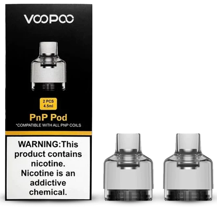 PNP DRAG S/X REPLACEMENT 2 PACK PODS BY VOOPOO - 4.5ML - LifestylE Cig PNP DRAG S/X REPLACEMENT 2 PACK PODS BY VOOPOO - 4.5ML - LifestylE Cig