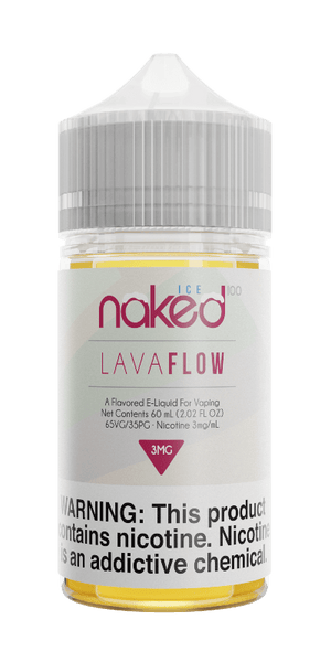 LAVA FLOW ICE E-LIQUID BY NAKED100 - 60ML