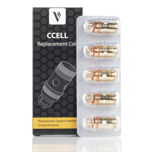 VAPORESSO CCELL CERAMIC REPLACEMENT COILS - 5 PACK